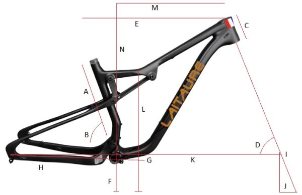 LAITAURE bike NoL2 - L/20" - Bild 2